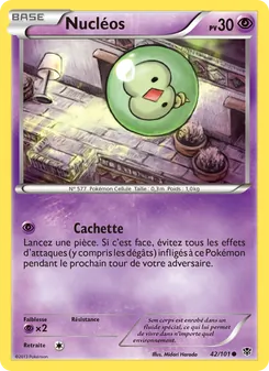 Carte Pokémon Nucléos 42