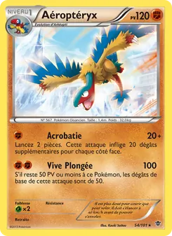 Carte Pokémon Aéroptéryx 54