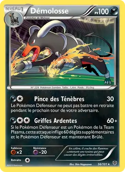 Carte Pokémon Démolosse 56