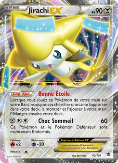 Carte Pokémon Jirachi EX 60