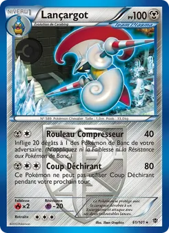 Carte Pokémon Lançargot 61