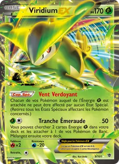 Carte Pokémon Viridium EX 9