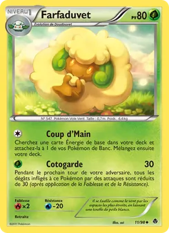 Carte Pokémon Farfaduvet 11 — Pouvoirs Émergents