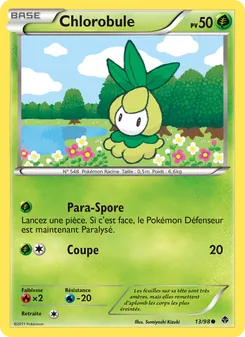 Carte Pokémon Chlorobule 13 — Pouvoirs Émergents