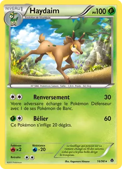Carte Pokémon Haydaim 16 — Pouvoirs Émergents