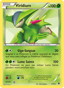 Carte Pokémon Viridium 17 — Pouvoirs Émergents