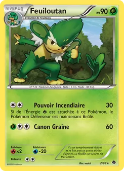 Carte Pokémon Feuiloutan 2 — Pouvoirs Émergents