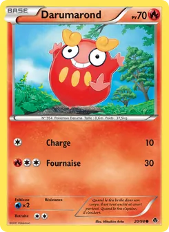 Carte Pokémon Darumarond 20 — Pouvoirs Émergents