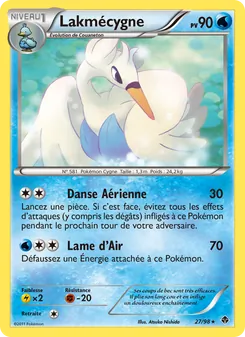 Carte Pokémon Lakmécygne 27 — Pouvoirs Émergents