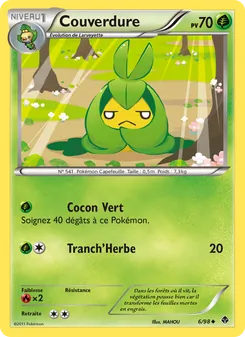 Carte Pokémon Couverdure 6 — Pouvoirs Émergents