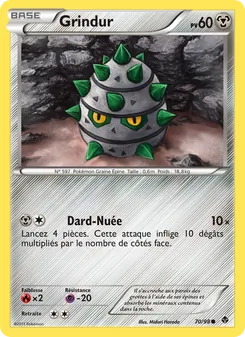 Carte Pokémon Grindur 70 — Pouvoirs Émergents