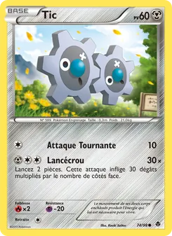 Carte Pokémon Tic 74 — Pouvoirs Émergents