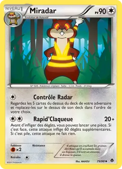 Carte Pokémon Miradar 79 — Pouvoirs Émergents