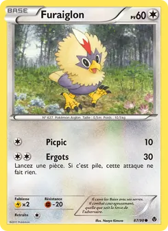 Carte Pokémon Furaiglon 87 — Pouvoirs Émergents