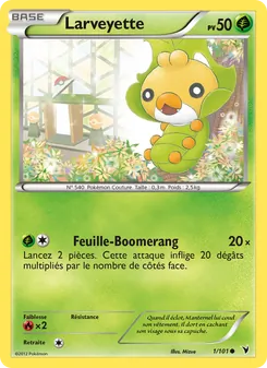 Carte Pokémon Larveyette 1 — Nobles Victoires
