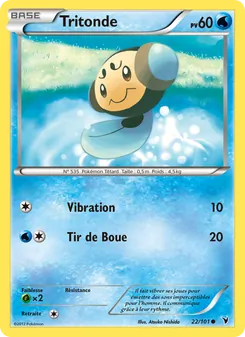 Carte Pokémon Tritonde 22 — Nobles Victoires