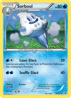 Carte Pokémon Sorboul 28 — Nobles Victoires