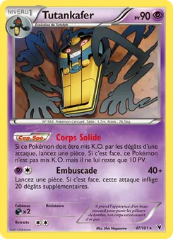 Carte Pokémon Tutankafer 47 — Nobles Victoires