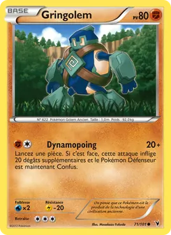 Carte Pokémon Gringolem 71 — Nobles Victoires