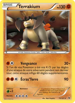 Carte Pokémon Terrakium 73 — Nobles Victoires