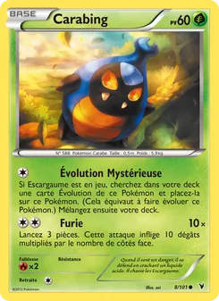 Carte Pokémon Carabing 8 — Nobles Victoires