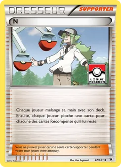 Carte Pokémon N 92 — Nobles Victoires
