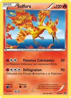 Carte Pokémon Sulfura 14 — Destinées Futures