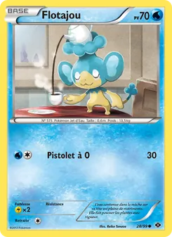 Carte Pokémon Flotajou 28 — Destinées Futures