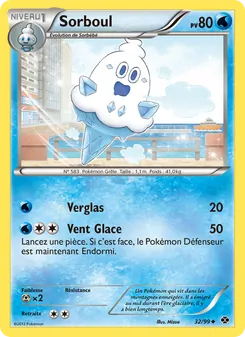 Carte Pokémon Sorboul 32 — Destinées Futures