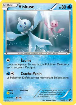 Carte Pokémon Viskuse 34 — Destinées Futures