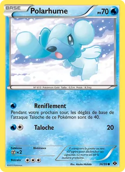 Carte Pokémon Polarhume 36 — Destinées Futures