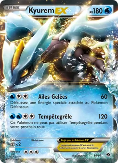 Carte Pokémon Kyurem-EX 38 — Destinées Futures