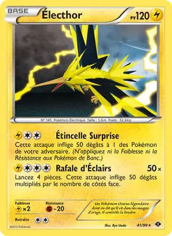 Carte Pokémon Électhor 41 — Destinées Futures