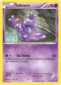 Carte Pokémon Tadmorv 52 — Destinées Futures