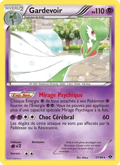 Carte Pokémon Gardevoir 57 — Destinées Futures