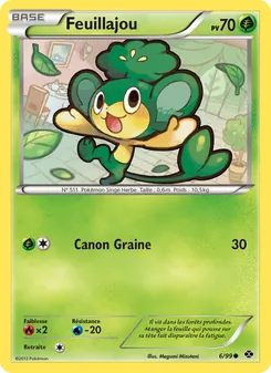 Carte Pokémon Feuillajou 6 — Destinées Futures