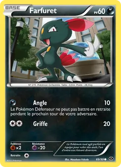Carte Pokémon Farfuret 69 — Destinées Futures
