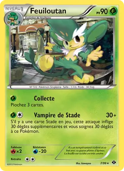 Carte Pokémon Feuiloutan 7 — Destinées Futures