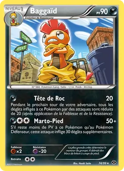 Carte Pokémon Baggaïd 74 — Destinées Futures
