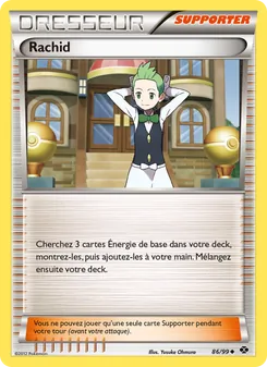 Carte Pokémon Rachid 86 — Destinées Futures