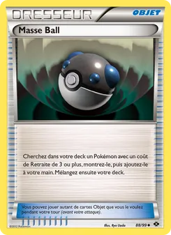 Carte Pokémon Masse Ball 88 — Destinées Futures