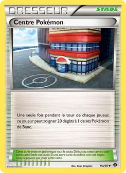 Carte Pokémon Centre Pokémon 90 — Destinées Futures