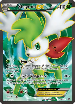 Carte Pokémon Shaymin-EX 94 — Destinées Futures
