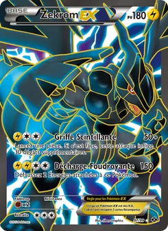 Carte Pokémon Zekrom-EX 97 — Destinées Futures