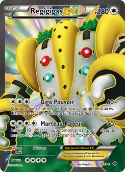 Carte Pokémon Regigigas-EX 99 — Destinées Futures
