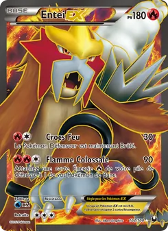 Carte Pokémon Entei-EX 103