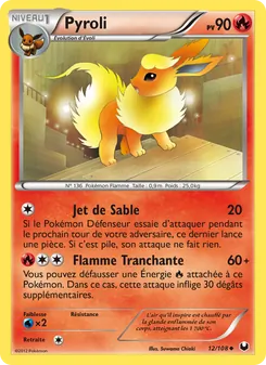 Carte Pokémon Pyroli 12