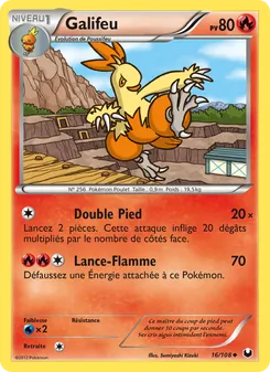 Carte Pokémon Galifeu 16