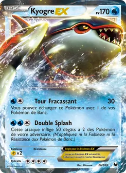 Carte Pokémon Kyogre-EX 26