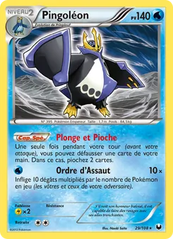 Carte Pokémon Pingoléon 29